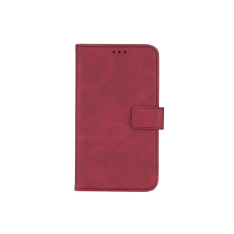 Чехол-книжка 2E Silk Touch для смартфонов 6-6.5 Сarmine Red (2E-UNI-6-6.5-HDST-CRD)