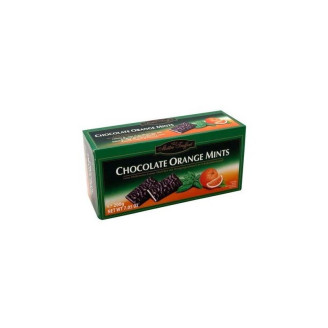 Шоколад черный Maitre Truffout Orange Mints, 200 г (Австрия)