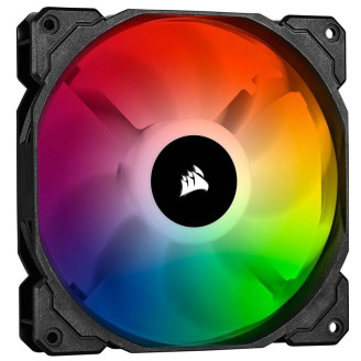 Вентилятор Corsair SP140 RGB Pro (CO-9050095-WW), 140x140x25мм, 3-pin, черный с белым