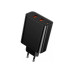 Сетевое зарядное устройство Baseus PPS (3USB, 5A) QC3.0 60W Black (522598)