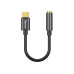 Адаптер Baseus USB Type-C-AUX 3.5mm, 0.1m Black (522512)