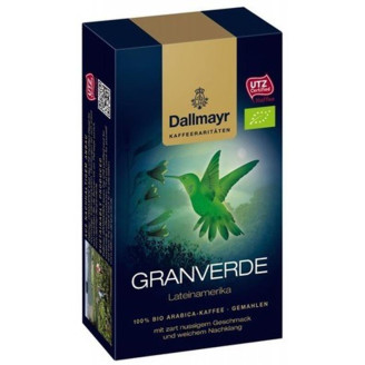 Кофе молотый Dallmayr Granverde Bio, 250 г (Германия)