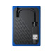 Накопитель внешний SSD USB  1TB WD My Passport Go Blue (WDBMCG0010BBT-WESN)
