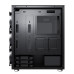 Корпус 1stPlayer DX-4R1-PLUS-BK Color LED Black без БП