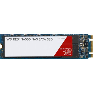 Накопитель SSD  500GB WD Red SA500 NAS M.2 2280 SATAIII 3D NAND TLC (WDS500G1R0B)