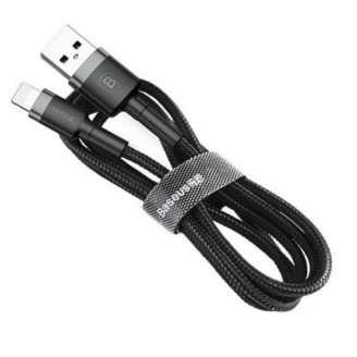 Кабель Baseus Cafule USB-Lightning, 1м Black-Grey (CALKLF-BG1)