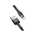 Кабель Baseus Cafule USB-Lightning, 1м Black-Grey (CALKLF-BG1)