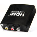 Конвертер PowerPlant (CA911479) HDCAV01 AV (3xRCA) - HDMI, черный