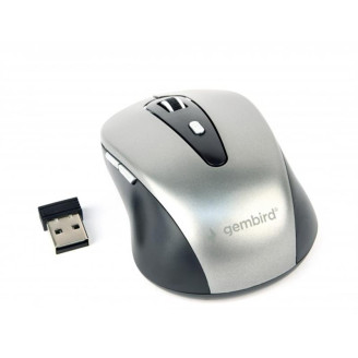 Мышь беспроводная Gembird MUSW-6B-01-BG Black/Grey USB