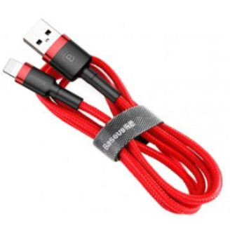 Кабель Baseus Cafule USB-Lightning, 2м Red-Red (CALKLF-C09)