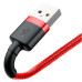 Кабель Baseus Cafule USB-Lightning, 2м Red-Red (CALKLF-C09)