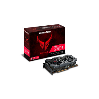 Видеокарта AMD Radeon RX 5600 XT 6GB GDDR6 Red Devil PowerColor (AXRX 5600XT 6GBD6-3DHE/OC)