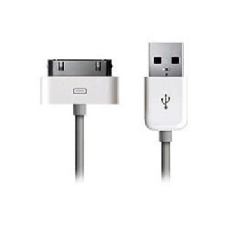 Кабель Atcom Data USB - Apple 30-pin (M/M), Iphone 3G/3GS/4 /4S Ipad, 1 м, білий (11206)