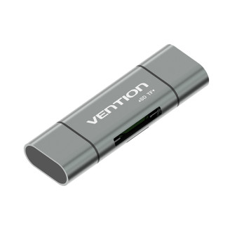 Кард-ридер Vention OTG USB 3.0 + Type C/TF/SD (CCHH0)
