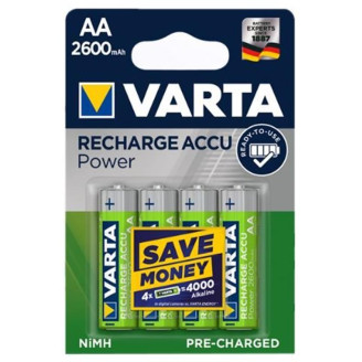 Аккумулятор Varta Rechargeable Accu Endless AA/HR06 Ni-MH 2600 mAh BL 4шт