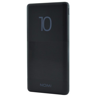 Универсальная мобильная батарея Nomi C100 10000mAh Black (514458)