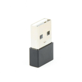 Адаптер Cablexpert (A-USB2-AMCF-01) USB 2.0 type A - USB type C, черный