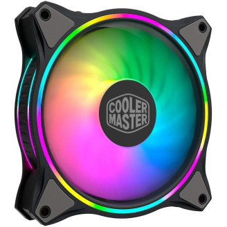 Вентилятор Cooler Master MasterFan MF120 Halo ARGB Sync (MFL-B2DN-18NPA-R1), 120х120х25 мм, 4pin, черный