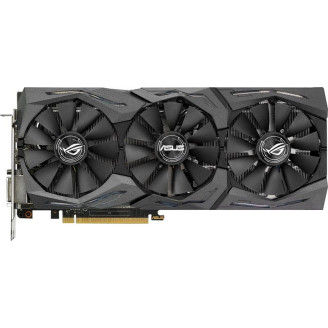 Видеокарта GF GTX 1080 8GB GDDR5X ROG Strix Gaming Asus (ROG-STRIX-GTX1080-8G-11GBPS) Refurbished