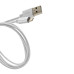 Кабель Canyon USB - Lightning 0.96м, White (CNS-MFIC3PW) в оплетке