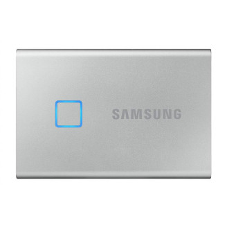 Накопитель внешний SSD 2.5 USB 500GB Samsung T7 Touch Silver (MU-PC500S/WW)