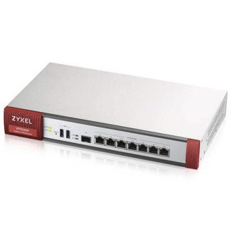 Межсетевой экран Zyxel ZyWALL VPN300 (VPN300-EU0101F) (7xGE, 1xSFP, 2хUSB3.0, AP Controller (4/132), SD-WAN, Device HA Pro, подписка на 1 год фильтрации контента (CF) и Geo IP)