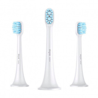 Насадка для зубной электрощетки Xiaomi Mi Electric Toothbrush Head Light Grey (3-pack, mini) (NUN4014GL)