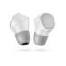 Bluetooth-гарнитура MakeFuture MyBuds TrueWireless White (MEP-TW01WH)