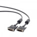 Кабель Cablexpert (CC-DVI2-BK-15) DVI-D-DVI-D Dual link, 4.5м, черный