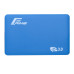 Внешний карман Frime SATA HDD/SSD 2.5, USB 3.0, Soft touch, Blue (FHE31.25U30)