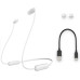 Bluetooth-гарнитура Sony WI-C200 White (WIC200W.CE7)