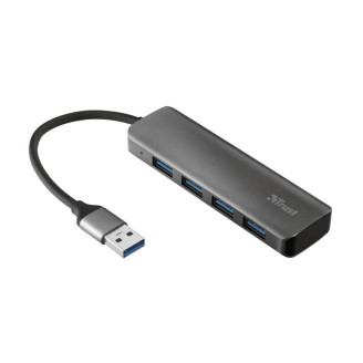 Концентратор Trust Halyx 4хUSB-A3.2 Aluminium (23327)