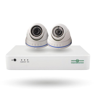 Комплект видеонаблюдения Green Vision GV-IP-K-S33/02 1080P (LP9535)