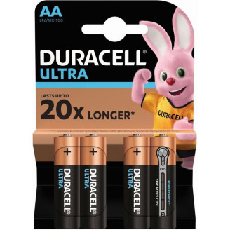 Батарейка Duracell Ultra Powercheck AA/LR06 BL 4шт