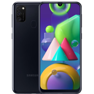 Смартфон Samsung Galaxy M21 SM-M215 4/64GB Dual Sim Black (SM-M215FZKUSEK)