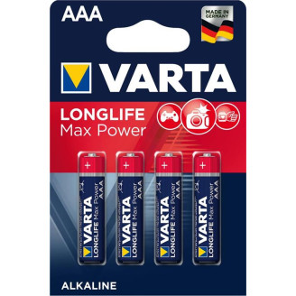 Батарейка Varta Max Tech AAA/LR03 BL 4шт