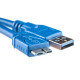 Кабель PowerPlant (KD00AS1230) USB3.0(AM)-MicroUSB3.0(BM), 0.5м, Blue