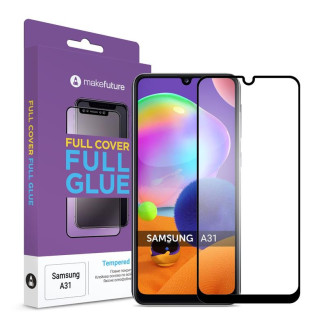 Защитное стекло MakeFuture для Samsung Galaxy A31 M-A315 Full Cover Full Glue, 0.25mm (MGF-SA31)