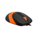 Мышь A4Tech FM10S Orange/Black USB