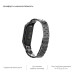 Ремешок Armorstandart Metal для Xiaomi Mi Band 4/3 Black (ARM55549)