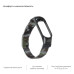 Ремешок Armorstandart Metal Milanese Magnetic для Xiaomi Mi Band 4/3 Camo Green (ARM55546)