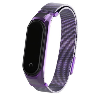 Ремешок Armorstandart Metal Milanese Magnetic для Xiaomi Mi Band 4/3 Purple (ARM55922)