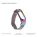 Ремешок Armorstandart Metal Milanese Magnetic для Xiaomi Mi Band 4/3 Rainbow (ARM55542)