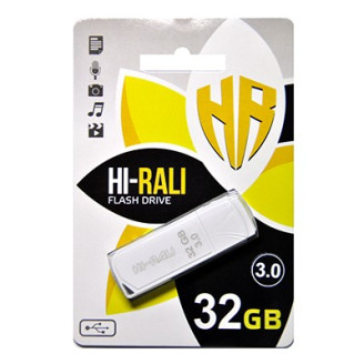 Флеш-накопитель USB3.0 32GB Hi-Rali Taga Series White (HI-32GB3TAGWH)