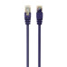 Патч-корд Cablexpert (PP6-5M/V) FTP, литой, 50u штекер с защелкой, 5 м, фиолетовый