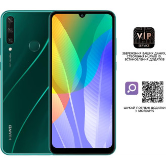 Смартфон Huawei Y6P Dual Sim Emerald Green