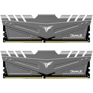 Модуль памяти DDR4 2x16GB/3200 Team T-Force Dark Z Gray (TDZGD432G3200HC16CDC01)