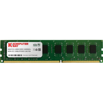 Модуль памяти DDR3 4GB/1600 KomputerBay (240PC3-1600/4GB) Refurbished