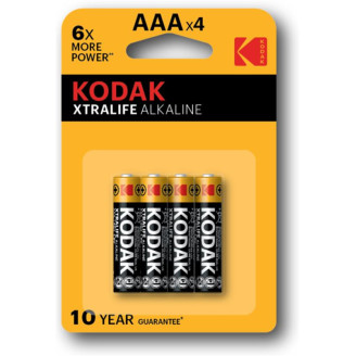 Батарейка Kodak XtraLife AAA/LR03 BL 4шт