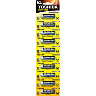 Батарейка Toshiba Alkaline AA/LR06 BL 10шт